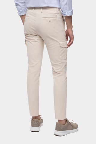 Pantalon cargo - Écru