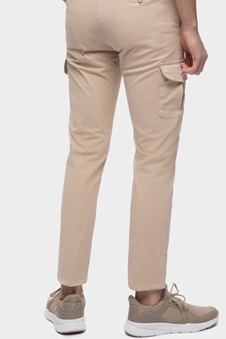 Pantalon cargo - Beige