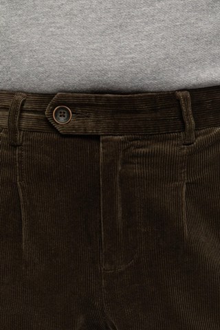 Pantalon slim en velours - Vert