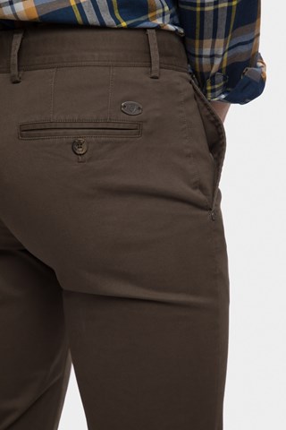 Pantalon slim - Vert foncé