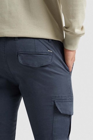 Pantalon cargo - Bleu