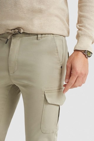 Pantalon cargo - Beige