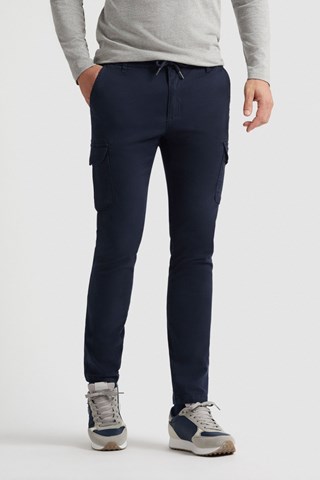 Pantalon cargo - Bleu marine