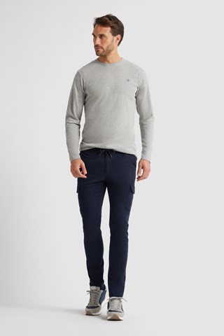 Pantalon cargo - Bleu marine