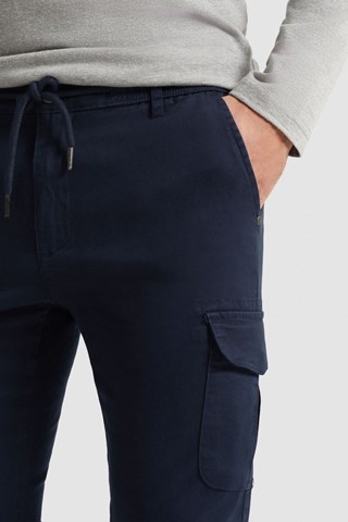 Pantalon cargo - Bleu marine