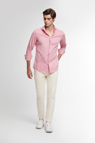 Pantalon slim - Écru