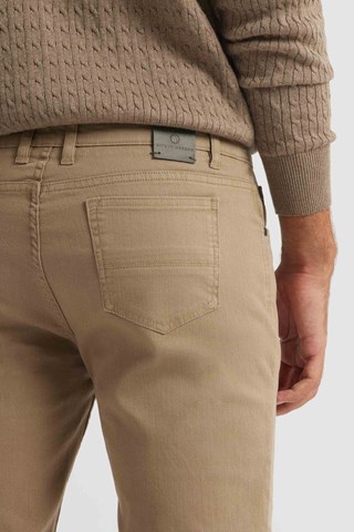 Pantalon slim - Marron