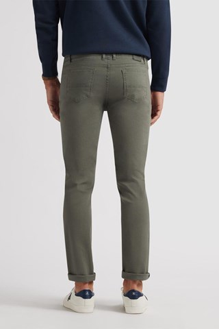 Pantalon slim - Vert