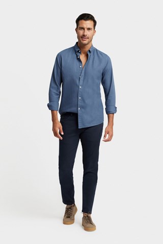 Pantalon slim - Bleu marine