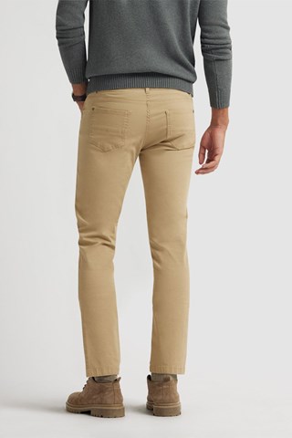 Pantalon slim - Marron