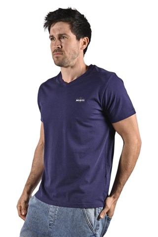 T-shirt Roche - Marineblauw