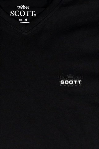 2 T-shirts Vitorio - Zwart