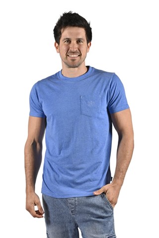 T-shirt Pochot - Hemelsblauw