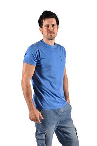 T-shirt Pochot - Hemelsblauw