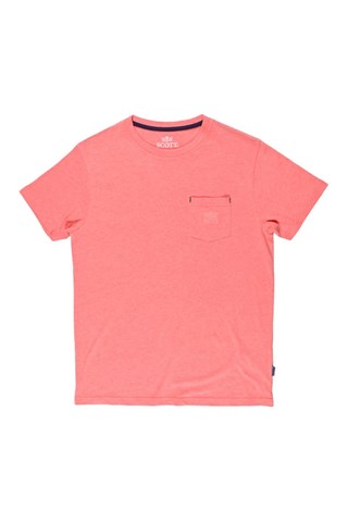 T-shirt Pochot - Koraalrood