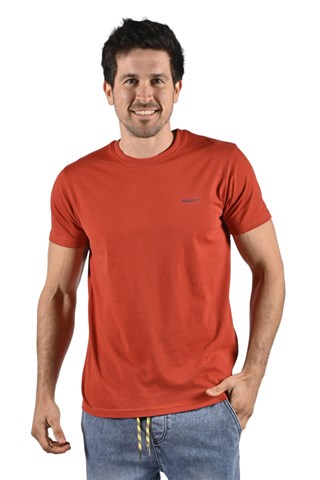 T-shirt Doron - Bordeauxrood