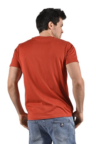 T-shirt Doron - Bordeauxrood