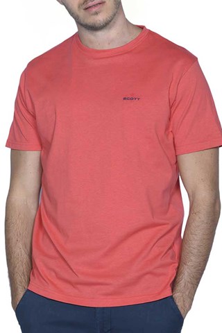 T-shirt Doron - Koraalrood