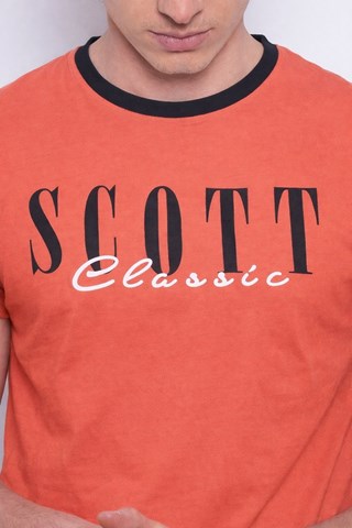 T-shirt Jordy - Koraalrood