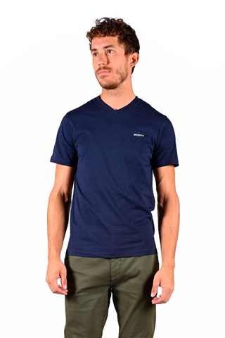2 T-shirts Vitorio - Marineblauw