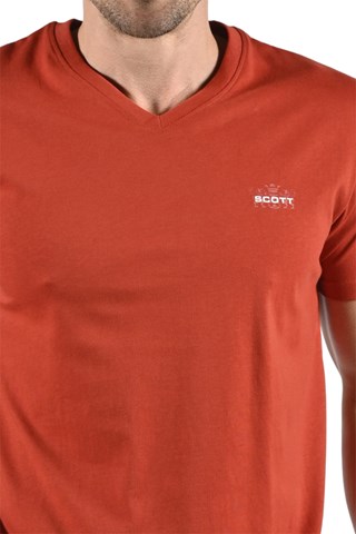 T-shirt Doron - Bordeauxrood