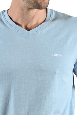 T-shirt Doron - Hemelsblauw