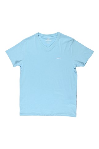 T-shirt Doron - Hemelsblauw