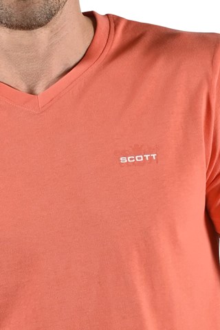 T-shirt Doron - Koraalrood