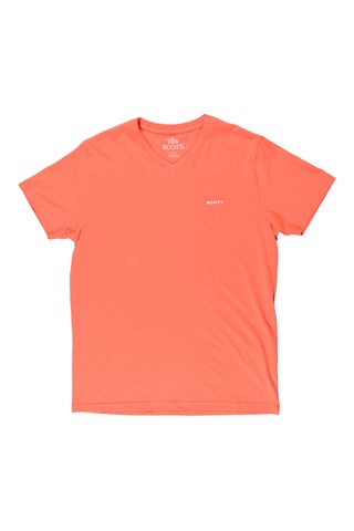 T-shirt Doron - Koraalrood