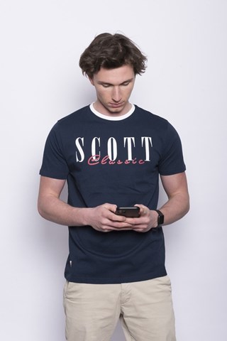 T-shirt Jordy - Marineblauw