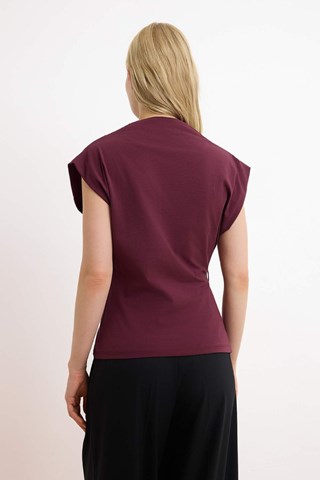 Blusa senza maniche - Marrone