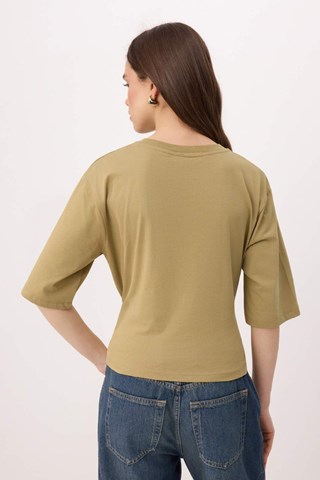 T-shirt regular - Kaki