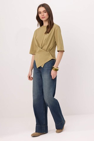 T-shirt regular - Kaki