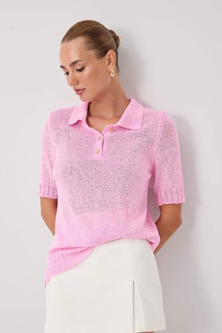 Blusa slim - Rosa