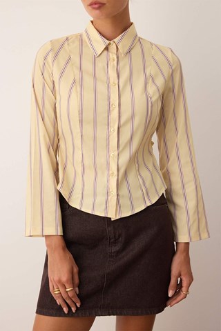 Camicia - Giallo e viola