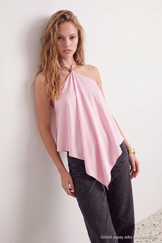 Blusa senza maniche - Rosa chiaro