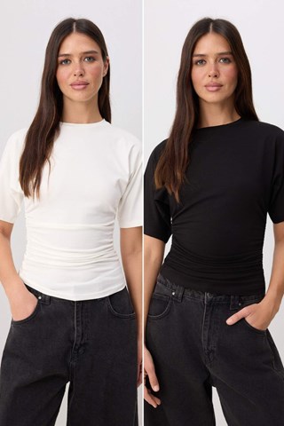 2 t-shirt - Nero