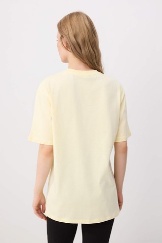 T-shirt oversize - Giallo chiaro