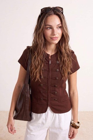 Blusa - Marrone