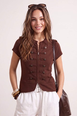 Blusa - Marrone