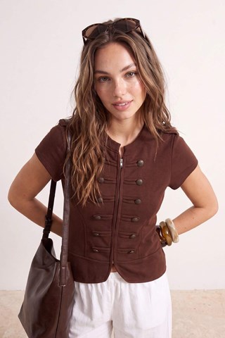 Blusa - Marrone