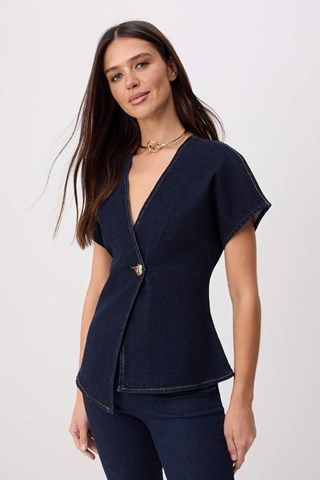 Blusa - Blu scuro