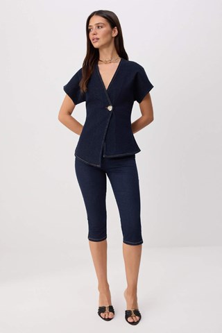 Blusa - Blu scuro