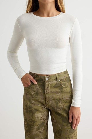 2 t-shirt - Marrone ed ecrù - Beige