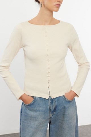 Top - Kaki - Beige