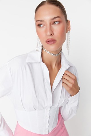 Camicia corta - Bianco