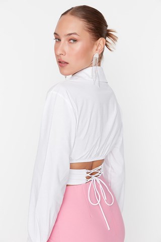 Camicia corta - Bianco