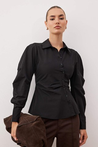 Camicia slim - Nero