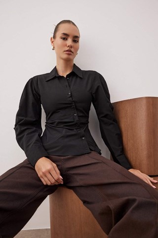 Camicia slim - Nero