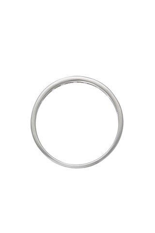 Fede Tour Baguette - Oro bianco e diamanti